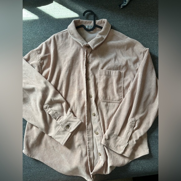 Pink button up - Picture 1 of 2